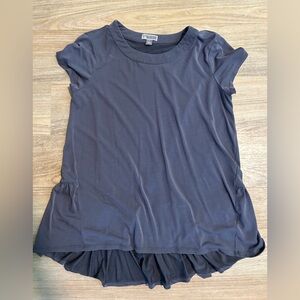 Gray/Blue Women's Top